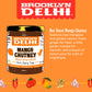 Brooklyn Delhi Mango Chutney - 9oz - Vegan, Made with Ripe Mangos, Ginger, Garam Masala - No Artificial Additives, Perfect for Dips & Sauces