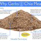 Raw Chia Seed Protein Meal Powder By Gerbs - 2 Lbs Premium Seeds - Top 10 Food Allergen Free & Non Gmo - Vegan & Kosher - Seed Country Of Origin Mexico - Made In Rhode Island