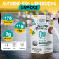 Savage Snacks Go Pineapple Coconut Whole Food Prebiotic 9G Protein Balls & Bites - Convenient On-The-Go Tasty Protein Snacks - High-Protein, Gluten-Free, Grain-Free & Flavored By Nature