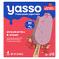 Yasso Frozen Greek Yogurt Bars Strawberries & Cream Bars 4 Count for a ridiculously creamy frozen snack made with the goodness o