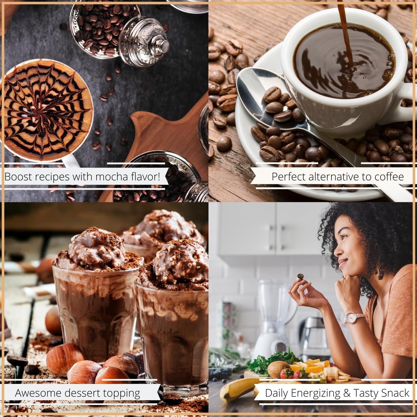 Its Delish Gourmet Chocolate Espresso Beans, Dark Chocolate, 3 lbs