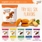 Homefree Mini Ginger Snap Cookies, Organic, Gluten Free, Nut Free, Vegan, Individually Wrapped Packs, School Safe and Allergy Fr