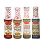 Colgin Liquid Smoke Bundle - Hickory, Mesquite, Apple, & Pecan Flavors (4 oz each) for Home Cooks and BBQ Enthusiasts | Assorted