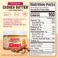ELAVI Keto Cashew Butter Jar, Gut-Friendly, Low-Sugar Dessert Spread, Vegan, Kid-Friendly, No Added Sugar, No Stevia, No Sugar A