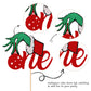 1 Pack Christmas One Cake Topper With Glitter Hand First Birthday Cake Topper Picks Decorations For Baby Shower 1St Birthday Party Supplies Red
