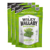 Wiley Wallaby Licorice 24 Ounce Classic Gourmet Soft & Chewy Australian Green Apple Licorice Candy Twists, 3 Pack