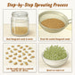 Spice Profile USDA Organic Fenugreek Seeds  Lab Tested for Heavy Metals  Resealable 4oz Pouch  Methi  Semillas de Fenogreco