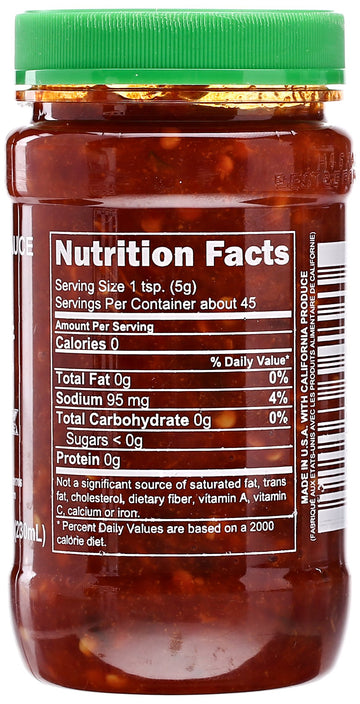 Huy Fong Chili Garlic Sauce, 8 oz
