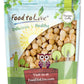 Food to Live Dry Roasted Macadamia Nuts with Himalayan Salt, 2 Pounds - Oven Roasted Whole Nuts, Lightly Salted, No Oil Added, V