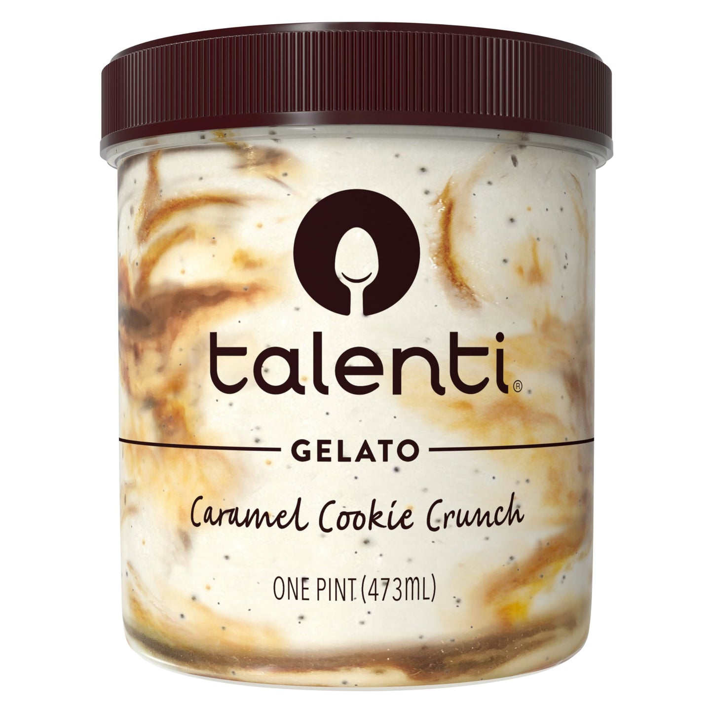 Talenti Gelato For a Delicious Frozen Dessert Caramel Cookie Crunch Made with Ingredients 1 pint