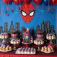 Rssta i Spider Cake Topper - Superhero Theme Birthday Decorations, Foam, Design 5, Model XM1614