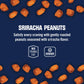 Kars Nuts Spicy Hot Sriracha Peanuts, 3.5 oz Individual Snack Packs - Bulk Pack of 42, Gluten-Free Snack Mix