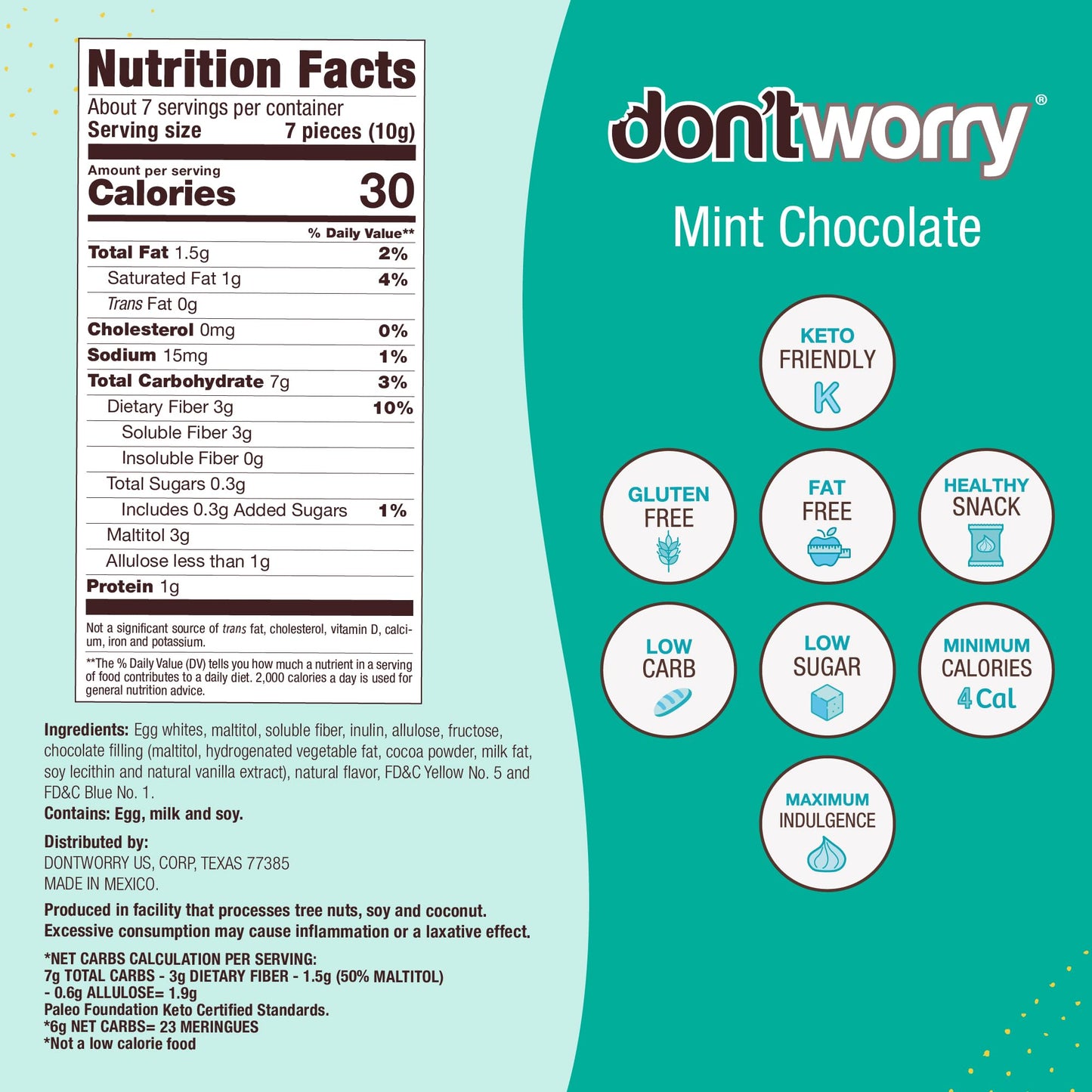 Don'T Worry Meringue Cookies Keto Friendly - Low Calories Per Piece!, Healthy Candy, Gluten Free Cookies, Low Carb, Low Sugar Sn