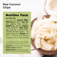 NUTS U.S. - Coconut Chips | Unsweetened and Raw | Real Coconuts | Non GMO | Packed in a Resealable Bag!!! (3 LB)