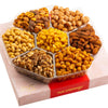 NUT CRAVINGS Fathers Day Gourmet Dad Treats - Mixed Nuts Gift Basket in Red Gold Classic Box (7 Assortments, 1 LB) Food Arrangem