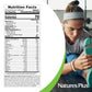 NaturesPlus SPIRU-TEIN Simply Natural, Original Vanilla - 0.81 lb - Unsweetened Plant-Based Protein Shake - Non-GMO, Vegetarian,
