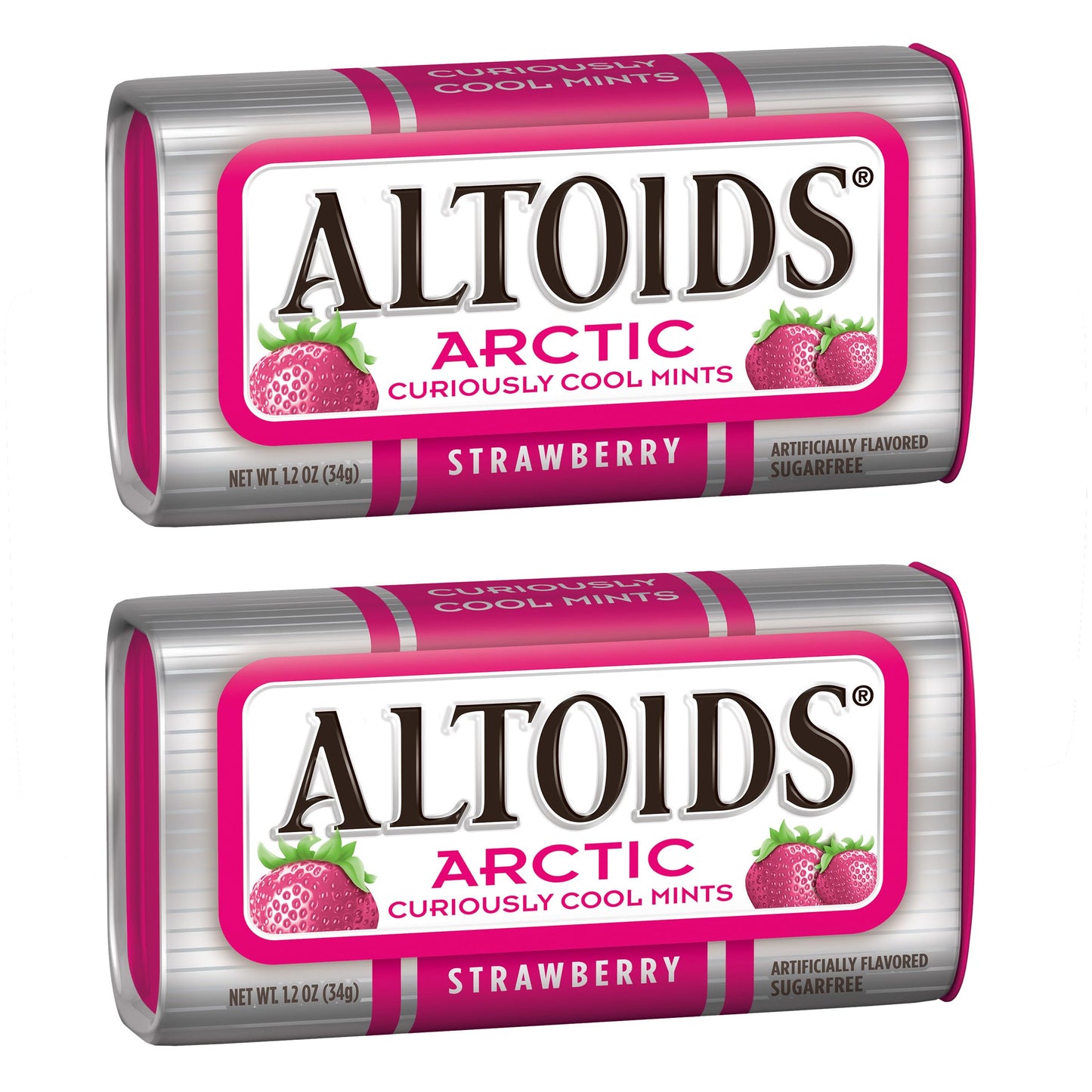 Altoids Mints Variety Pack, 1.2 Ounce Each (6 Pack, 7.2 Ounce Total), Strawberry, Wintergreen, Peppermint