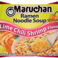 Maruchan Ramen Noodle Soup Lime Chili Shrimp (3 oz) Pack of 12