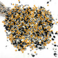 Gold Silver Black Candy Sprinkles Cupcake Cake Toppers Mixed Shape,Graduation Season Candy Sprinkles Shaker Jar Wedding Shower P