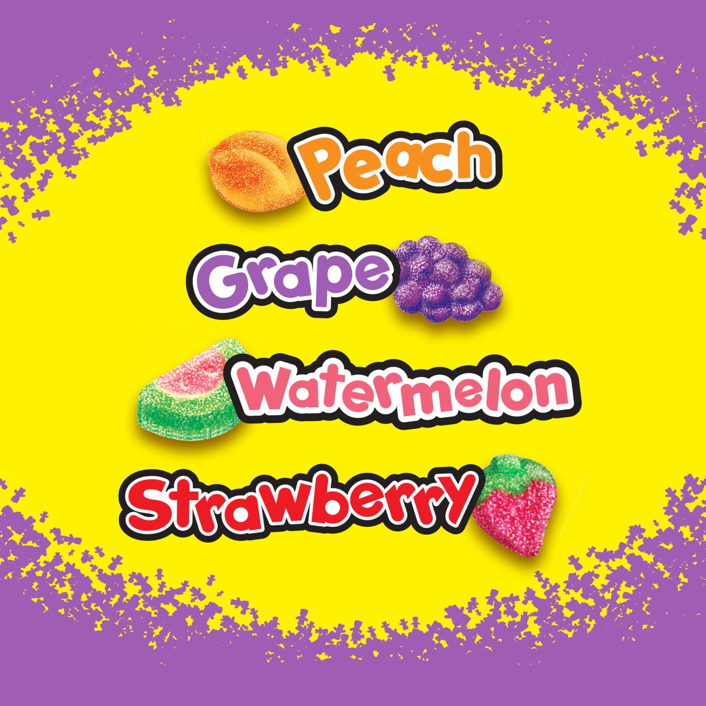 SOUR PATCH KIDS Fruits Mix Soft & Chewy Candy, Share Size, 11.03 oz