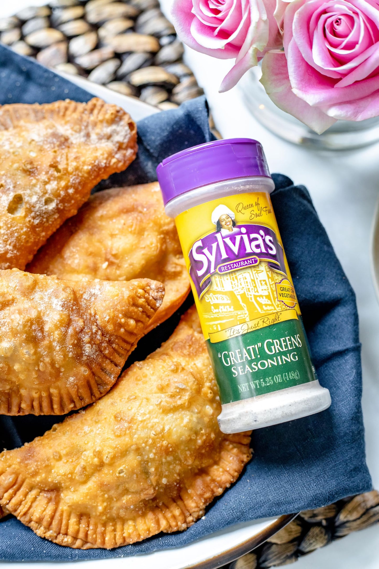 Sylvia'S Restaurant Great! Greens Seasoning For Scrumptious Southern Collard Greens, All-Purpose Vegetable Seasoning, 5.25Oz (Pa