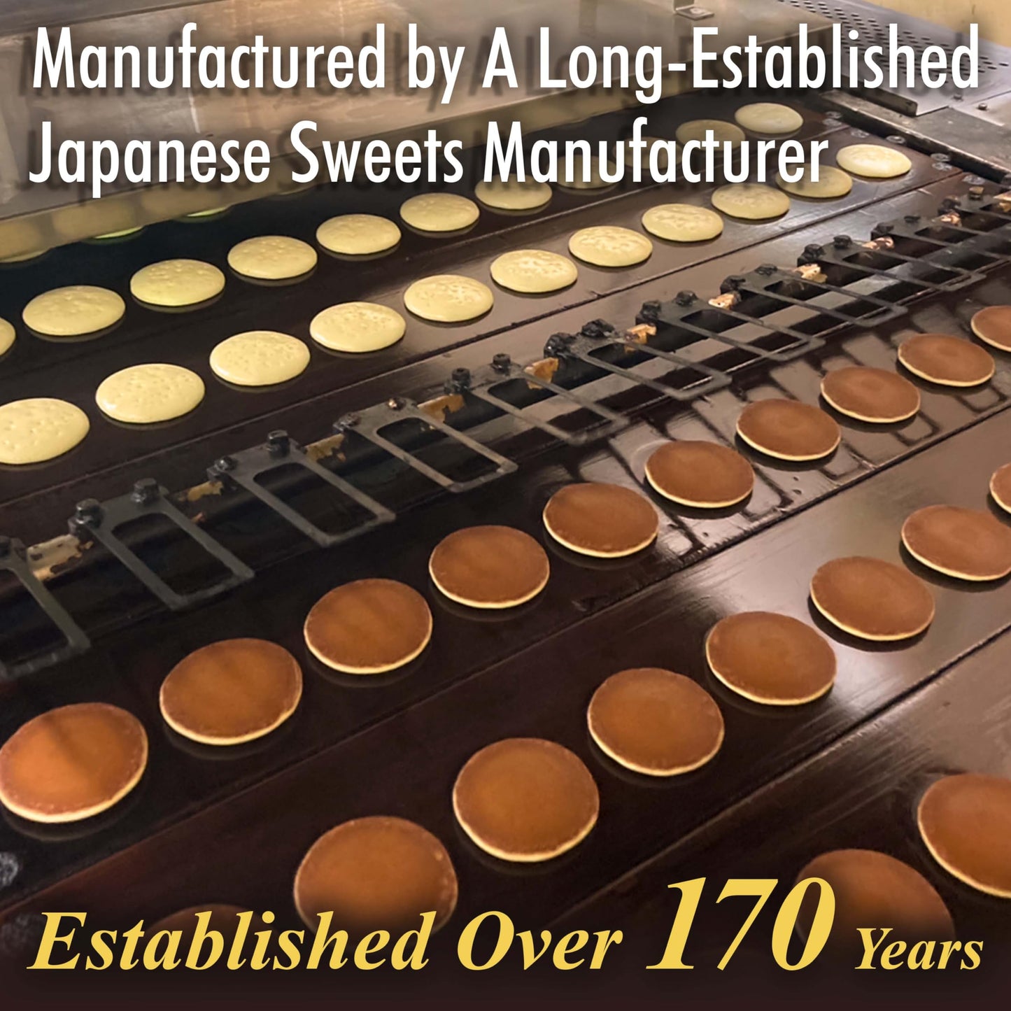 YAMASAN KYOTO UJI Dorayaki Japanese Red Bean Pancake, Traditional Japanese Wagashi Sweets, Cute Mini Size, Individually Wrapped,
