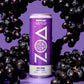 ZOA Zero Sugar Energy Drinks, Frosted G , Electrolytes, 12 Fl Oz, 12-Pack