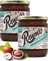 Rawmio Chocolate Hazelnut Spread - Silky Hazelnut Spread - 16 oz, Pack of 2