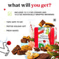 Davids Cookies Cookies & Brownies Assortment - Freshly Baked Gourmet Holiday Treats - Festive Bakery Dessert Gift Box - Assorted