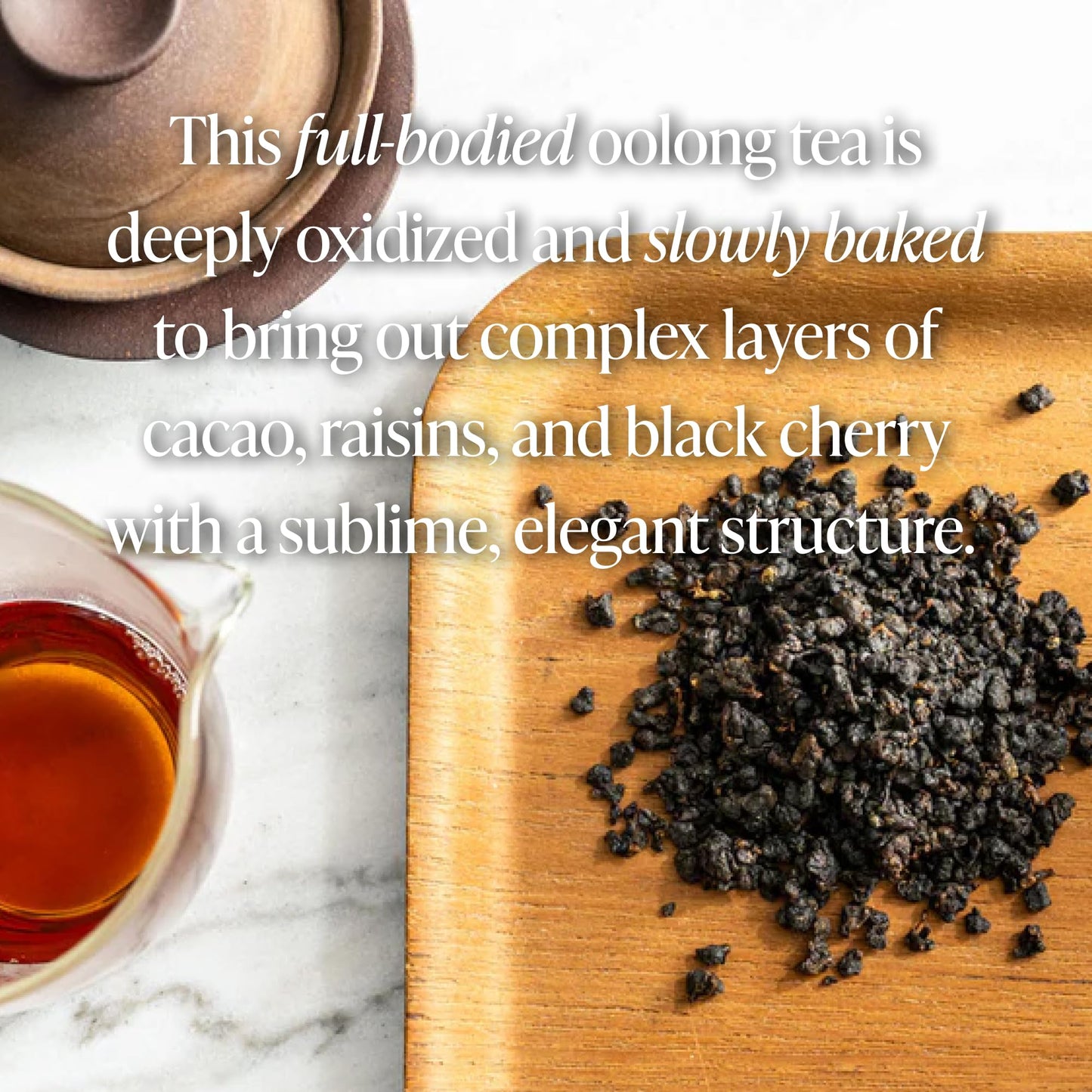 Rishi Tea Ruby Oolong Tea - Organic Caffeinated Sachets, 15 Count, Hot or Iced, Slow Baked Ball Rolled Oolong