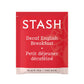 Stash Tea Decaf English Breakfast Black Tea - Non-GMO, 18 Count (Pack of 6) - 108 Bags Total