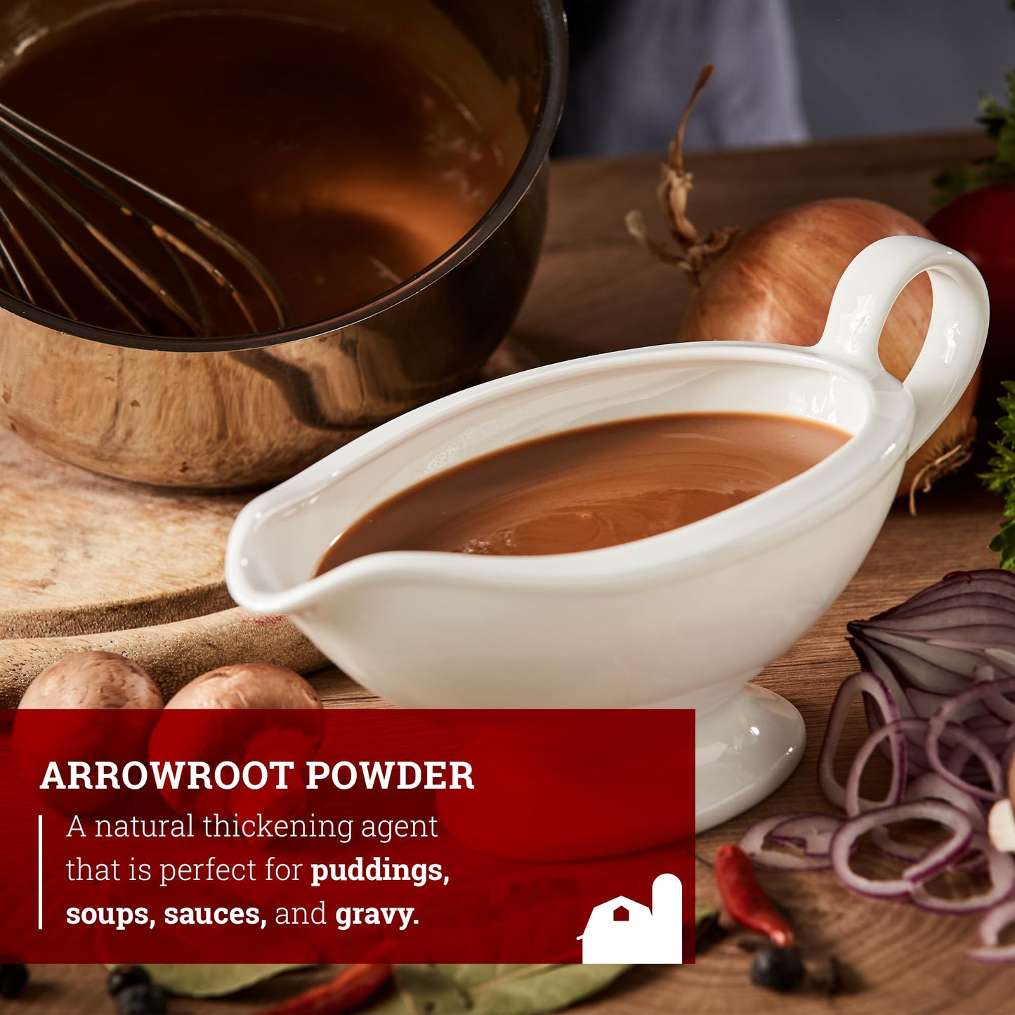 Hoosier Hill Farm Premium Arrowroot Powder, 1LB (Pack of 1)