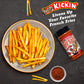 ASS KICKIN Habanero Hot Spicy Salt - 14 oz Shaker Jar - Gourmet Seasoning for Popcorn, French Fries, and More
