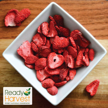 Ready Harvest Freeze Dried Strawberries | Emergency Snacks | #10 Can | 30 Year Shelf Life