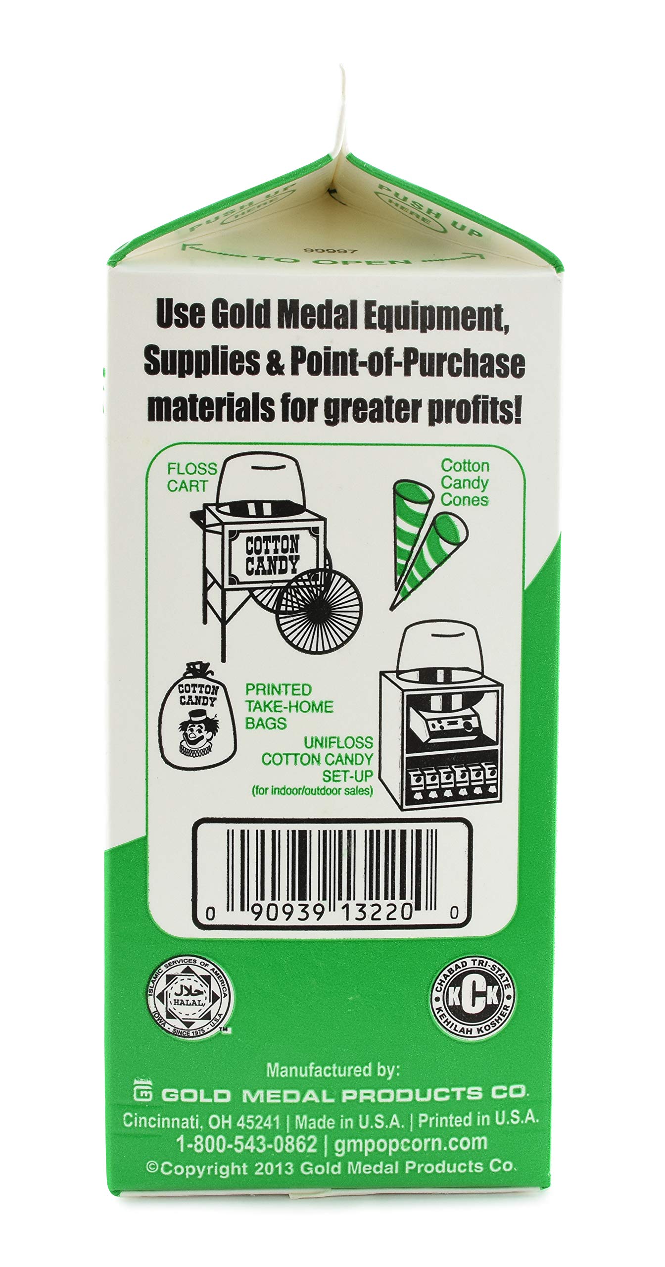 Green Apple Flossugar (1/2 gallon)