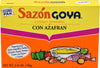 Goya Saz  n Seasoning With Azafran, 3.52 Oz Box-PACK OF 3