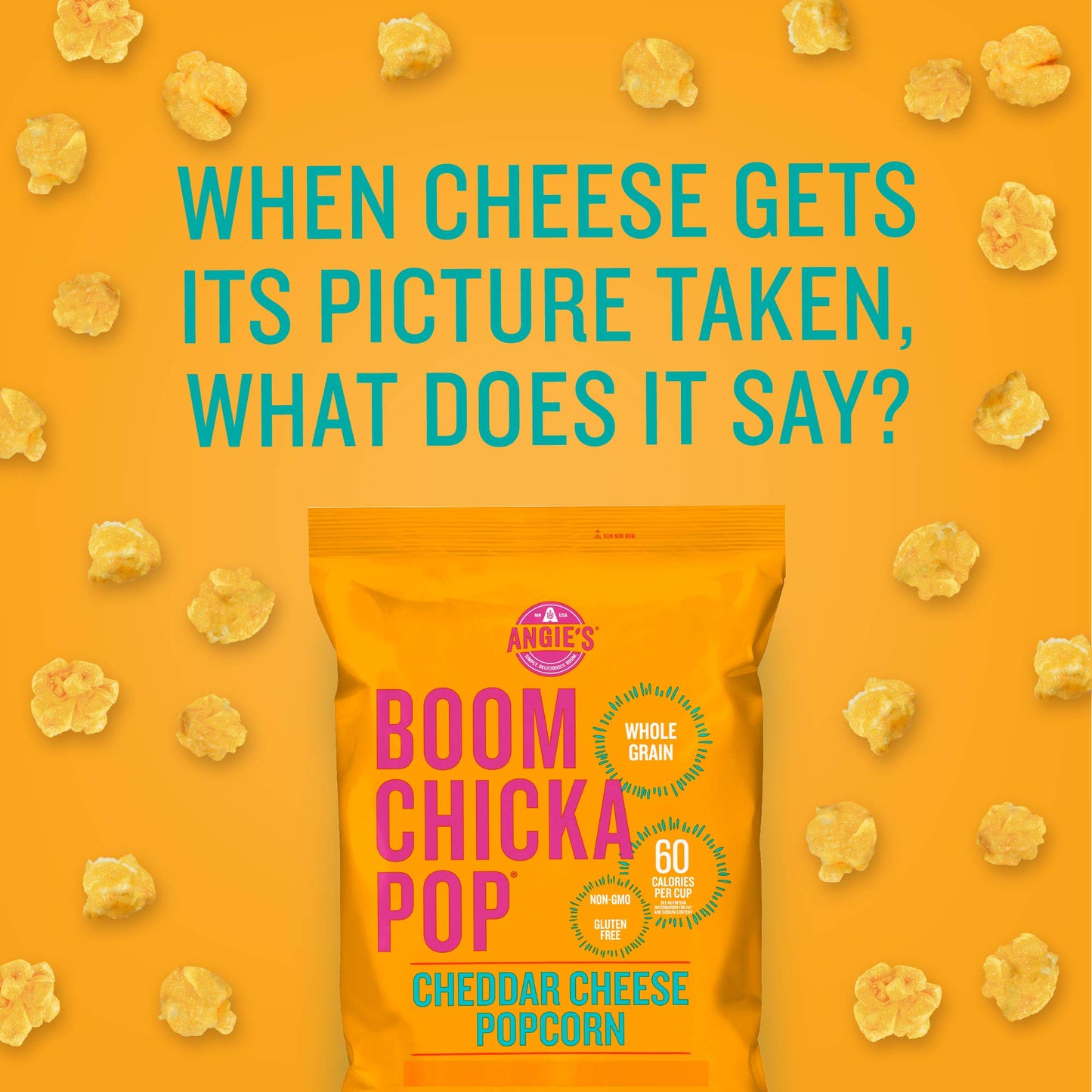 Angie'S Boomchickapop Cheddar Cheese Popcorn, 4.5 Oz