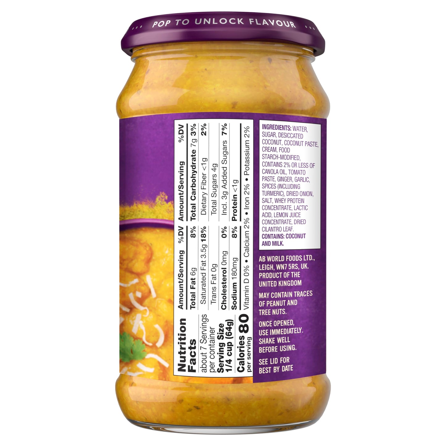 Pataks Simmer Sauce - Korma Curry - Mild - 15 Oz - Case Of 6(D0102Hh3I4G.)
