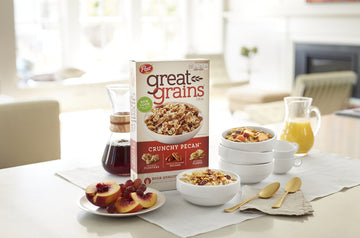 Post Great Grains Crunchy Pecan Whole Grain Cereal, 16-Ounce Boxes (Pack Of 7)