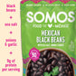 Somos Mexican Black Beans - Gluten Free, Non-Gmo, Vegan & Microwavable Meals Ready To Eat - Delicious, Healthy & Convenient - Pe