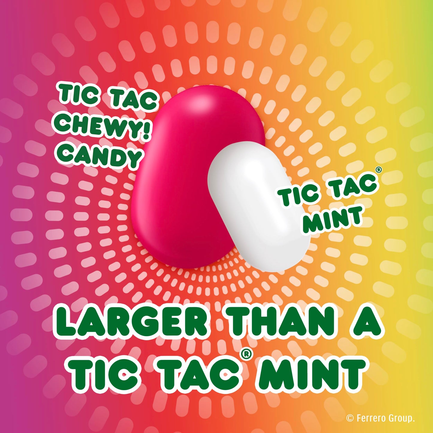 TIC TAC CHEWY! Fruit Adventure Candy  Fruity Chewy Candy  7 oz (Packaging May Vary)