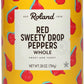 Roland Foods Red Sweety Drop Peppers, Specialty Imported Food, 28 Ounce Can, Pack Of 1