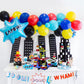 Superhero Cupcake Stand With 24Pcs Superhero Cupcake Toppers Superhero Party Decorations Cupcake Tower For Boys Superhero Birthd