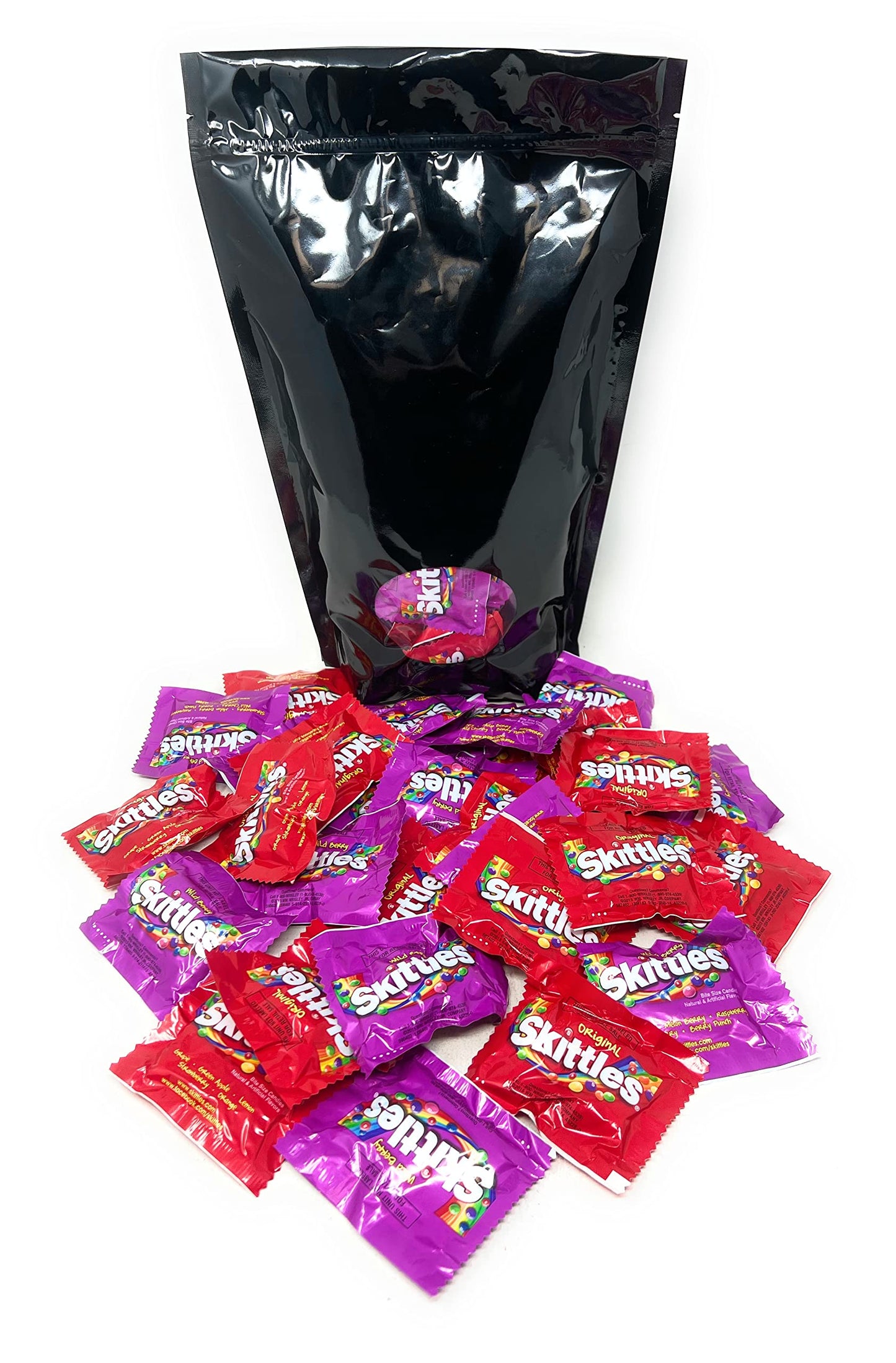 Halloween ASSORTIT X Skittles Collab Wild Berry & Original Flavor Variety Candy Coated Fruit Chew Individually Wrapped Bulk Part