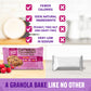 Cooper Street Granola Cookie Bake - Oatmeal Cranberry Chewy Granola Bars | Individually Wrapped Healthy Breakfast Granola Bars |