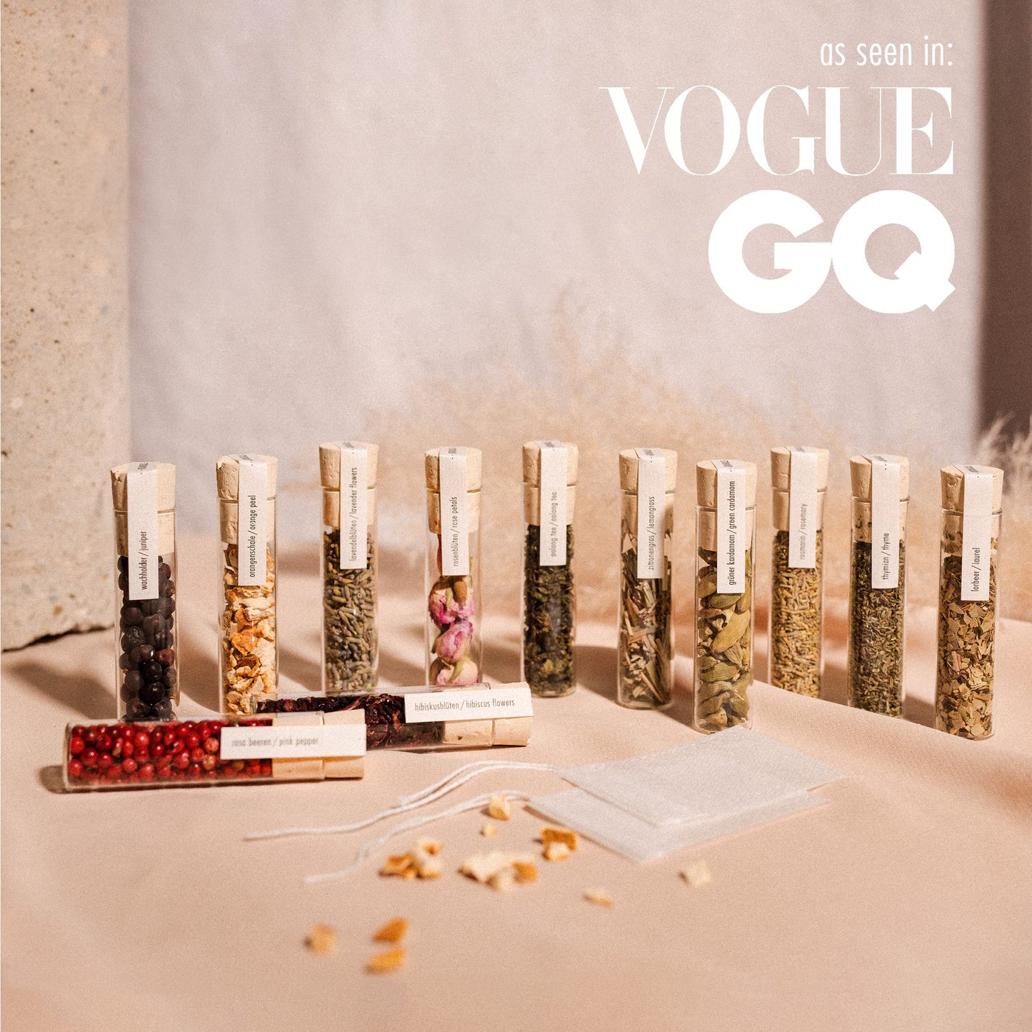 DO YOUR GIN Gin Spices Gift Set | 12 Natural Spices for DIY Infusions | Silver | 12 Piece Set