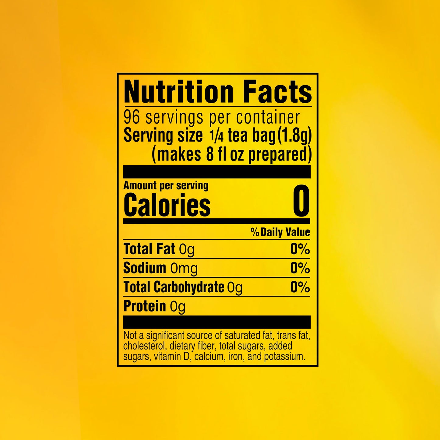 Lipton Tea Bags, Family Size Iced Tea Bags, Unsweetened, 24 Count (Pack Of 6)