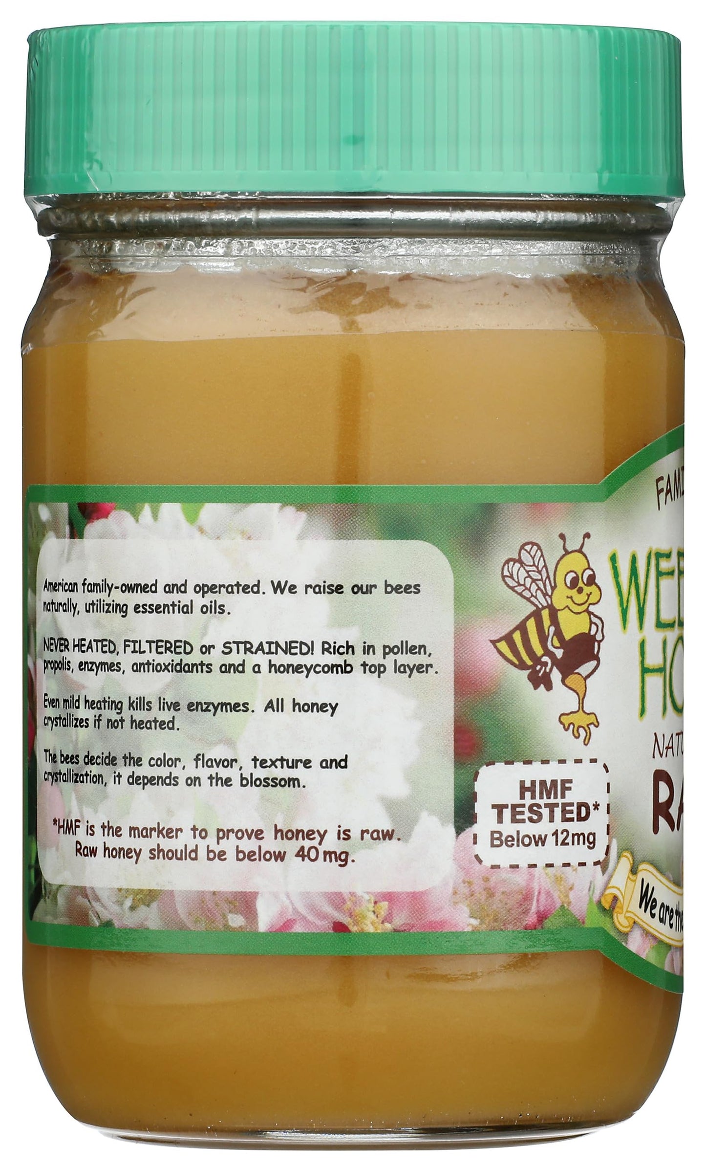 Wee Bee Naturally Raw Honey -- 1 Lb Each