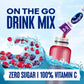 Ocean Spray Variety Pack Zero Sugar Powder Drink Mix Packets With Real Cranberry Juice Powder, 100% Vitamin C, No Synthetic Dyes