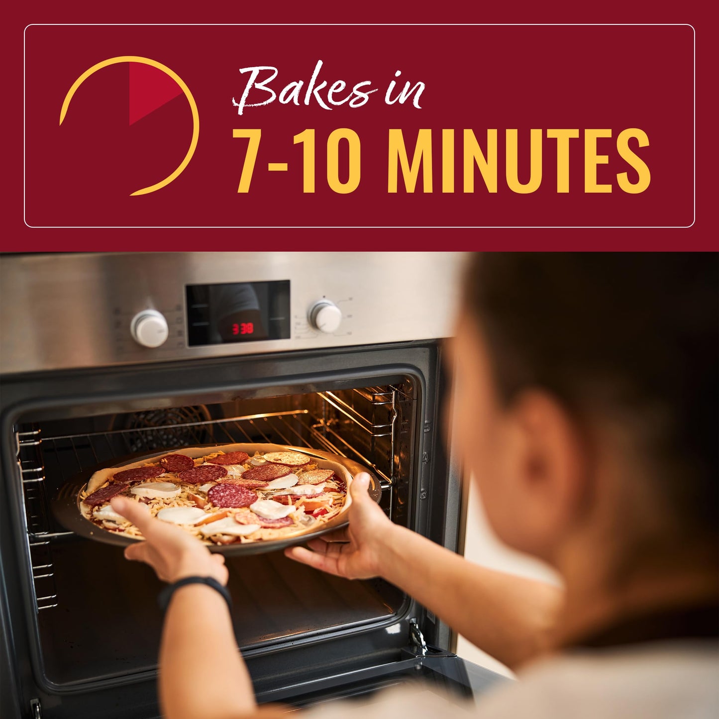 Mama Mary'S Traditional Pizza Crust, 12 Inch, 24 Oz